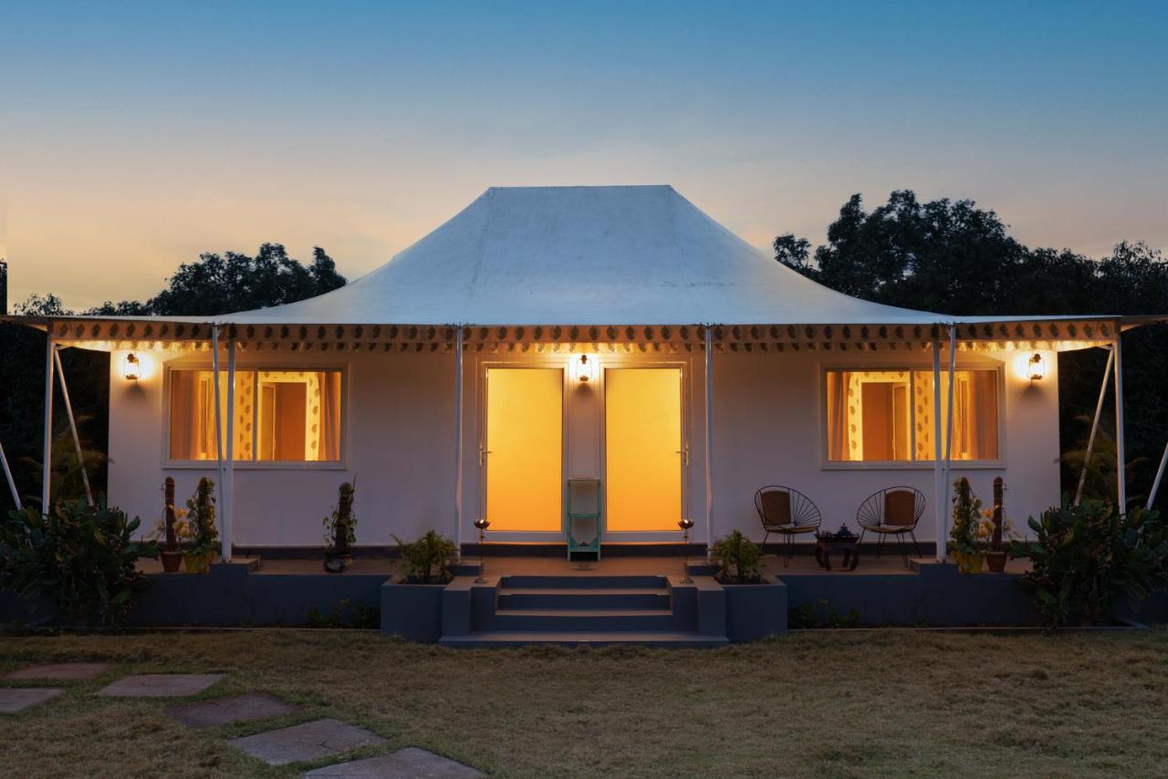 Saffronstays Aatman Tents - Glamping With Al-Fresco Dining Mahābaleshwar Esterno foto